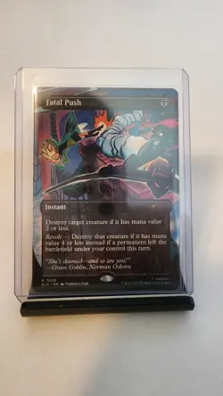 MTG Spider-Man FATAL PUSH 7020 Secret Lair Drop Bonus Card NM Non-Foil - Image 1