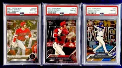 Shohei Ohtani Topps Now MVP Commemorative Card PSA10 offseason baseball 21 23 24 - Image 1