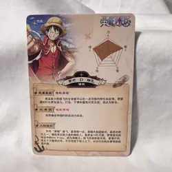 One Piece Card OP-02-067 MONKEY D LUFFY Wanted Poster - Image 2
