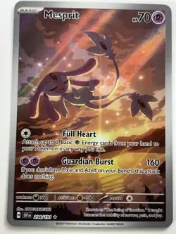 ✨Pokemon Surging Sparks Mesprit GREAT CONDITION Illustration Rare Card 204/191 ✨ - Image 4