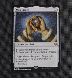 Mox Jasper Tarkir: Dragonstorm Regular Card #246 NM MTG - Image 1