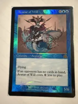 MTG: Avatar of Will Prophecy FOIL Card Magic the Gathering 30/143 - Image 1