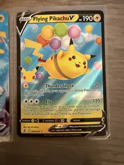 Flying Pikachu VMAX Flying Pikachu V Ultra Rare Pokemon TCG Card Cards - Image 3