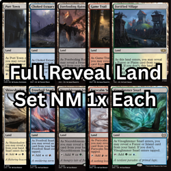 REVEAL Dual Lands Full Set of 2-Color MTG Magic the Gathering Commander - Image 1