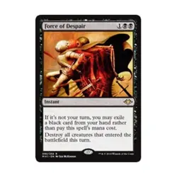 WOTC MtG Modern Horizons Force of Despair (R) NM - Image 1