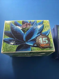 MTG 15th Anniversary Black Lotus Deck Box Ultra Pro 2008 W/ 57 Sleeves - Image 4