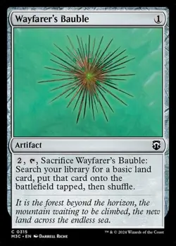 Wayfarer's Bauble - Ripple Foil MH3C LP MTG - Image 1