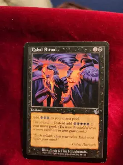MTG Cabal Ritual Torment Common Lightly Played - Image 2