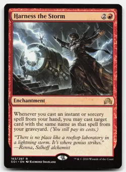 MTG Harness the Storm R Shadows over Innistrad 163 LP - Image 1