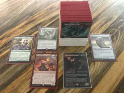 MTG Lord of the Rings Commander Gimli Mournful Avenger Deck - Image 2