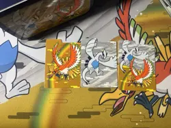 Pokemon TCG - Lugia & Ho-Oh Playmat & deck box - Image 2