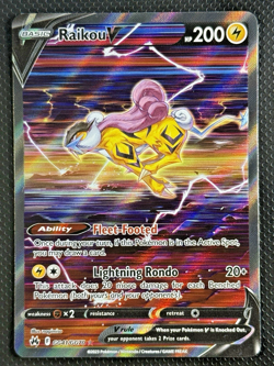 💢Pokemon TCG - Raikou V - GG41/GG70 - Galarian Gallery - Crown Zenith (NM)💢 - Image 1