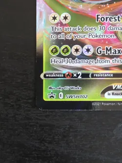 Venusaur VMAX SWSH102 - Sword & Shield - Black Star Promo Holo - Pokemon - Image 4