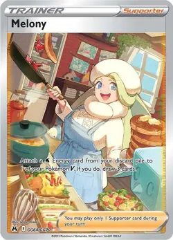 Melony - Crown Zenith: Galarian Gallery - GG64/GG70 - Pokemon TCG - NM - Holo - Image 1