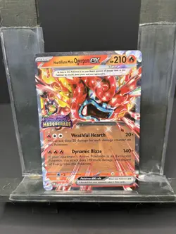 Hearthflame Mask Ogerpon ex (Twilight Masquerade Stamp) 040/167 Pokemon TCG NM - Image 1