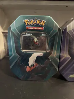 Pokemon TCG: Darkrai Triple Whammy Collectors Tin - Factory Sealed - Image 1
