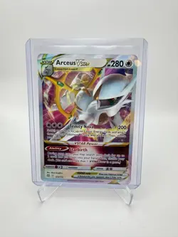 Arceus Vstar 2022 Sword & Shield: Brilliant Stars 123/172 Holo Pokemon - Image 1