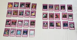 1996 Vintage Yugioh! Trading Cards Lot of 35 Good Condition - Image 1