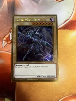 Dark Magician MVP1-ENG54 Movie Gold Misprint Anubis Missing Near Mint Yugioh TCG - Image 1