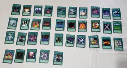 1996 Vintage Yugioh! Trading Cards Lot of 35 Good Condition - Image 1