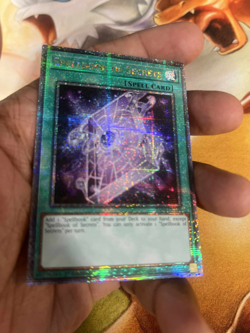 Spellbook of Secrets MISPRINT Quarter Century RA04-EN189 Near Mint Yugioh TCG - Image 2