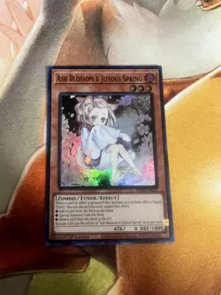 Ash Blossom & Joyous Spring MISPRINT Stamp RA04-EN025 Near Mint Yugioh TCG - Image 1