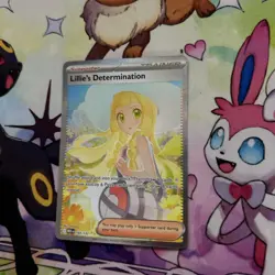 Pokemon TCG Lillie’s Determination SIR 184/132 ENGLISH Mega Evolution Card - Image 3