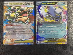 POKEMON MEGA CARDS VENUSAUR EX-ABOMASNOW EX-KANGASKHAN EX-ABSOL EX (SET OF 4) - Image 3