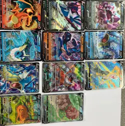 Pokemon Lot of 11 cards, all are V. Charizard V, Gyarados V & more - Image 1