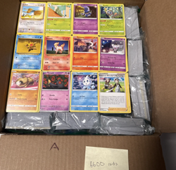 Pokemon TCG - 6600 Card Bulk Lot - Non-Holo Common/Uncommon ONLY - Various Sets - Image 1