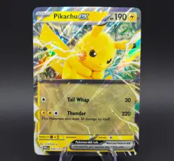 Pikachu Prismatic Evolutions Pokemon Go All Holo 3 Card Pikachu Set Near Mint + - Image 2