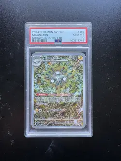 Magneton 159 Pokemon TCG Surging Sparks Promo Card PSA 10 - Image 1