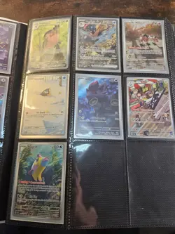 13.5 page binder of Holo/Foil Pokemon Cards - Image 3