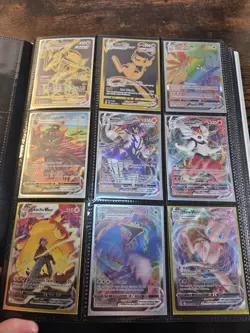 13.5 page binder of Holo/Foil Pokemon Cards - Image 4