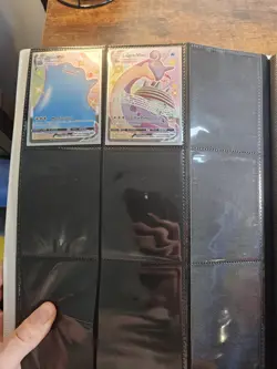 13.5 page binder of Holo/Foil Pokemon Cards - Image 5