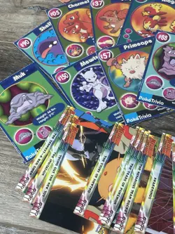 1999-2000/1 Topps Pokemon TV/Movie Animation Card Lot - Image 2