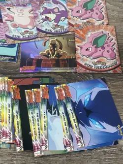 1999-2000/1 Topps Pokemon TV/Movie Animation Card Lot - Image 4