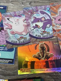 1999-2000/1 Topps Pokemon TV/Movie Animation Card Lot - Image 5