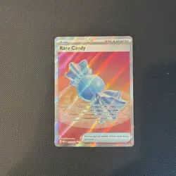 RARE CANDY - 175/132 Mega Evolution Trainer - Rare Holo - Pokemon TCG Card NM - Image 1