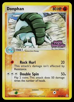 Pokemon Card - Donphan Holon Phantoms 40/110 Reverse Holo Stamped - Image 1
