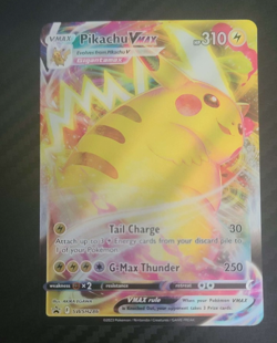 PIKACHU VMAX SWSH286 & PIKACHU V SWSH285 PROMO CARDS NM Pokemon TCG Black Star - Image 2