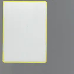 Yellow Border Gallery BW Style Pokemon Blank Filler Card Error Card - Image 1