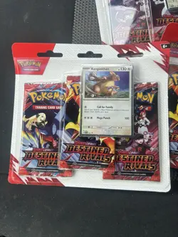 Pokemon TCG Scarlett And Violet Destined Rivals (3) 3 Card Blister - Image 2