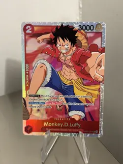 Monkey.D.Luffy One Piece Card TCG Romance Dawn OP01-024 SR English NM - Image 1