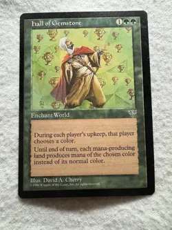 MTG - Hall of Gemstone - Mirage - NM - Free shipping! - Image 1