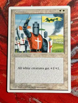 MTG Crusade 4th Edition Lot of x3 - Image 3