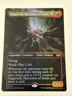 Valgavoth, Harrower of Souls (Borderless) [Duskmourn: House of Horror Commander - Image 1