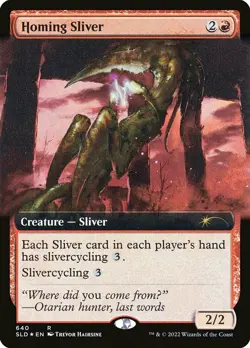 1 x Homing Sliver - Foil - Extended Art - Secret Lair - NM-Mint - MTG - Image 1