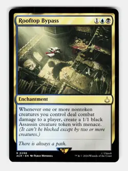 MTG: Rooftop Bypass | Universes Beyond: Assassin's Creed 298 NM - Image 1
