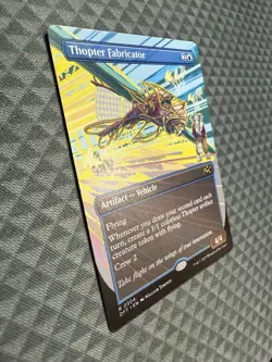 MTG Thopter Fabricator #0304 Borderless Rare Aetherdrift (DFT) - Image 3
